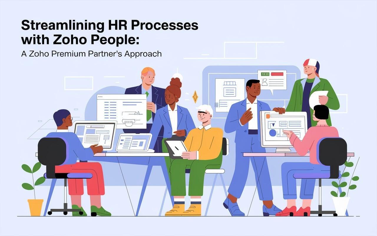 Streamlining HR Processes with Zoho People: A Zoho Premium Partner’s Approach